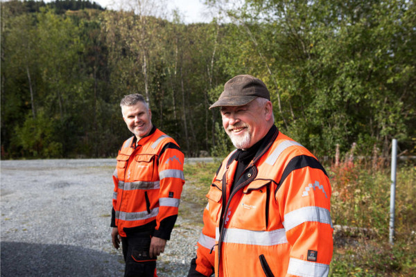 To gode venner: Orkdal Energi Varme drives av daglig leder Kay (t.v.) og Kurt (t.h.).